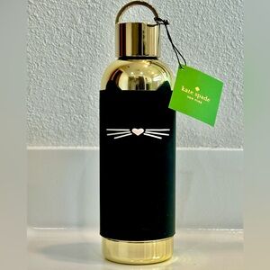 NWT KATE SPADE CAT SILICONE SLEEVE TUMBLER!! HARD TO FIND!!